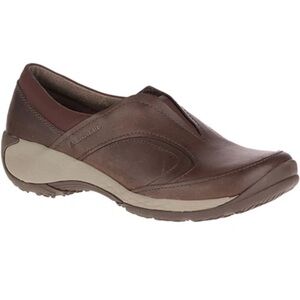 The  MERRELL ENCORE Q2 MOC
ESPRESSO LEATHER - WOMENS
